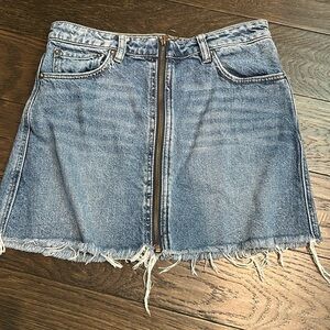 We the free denim skirt size 27